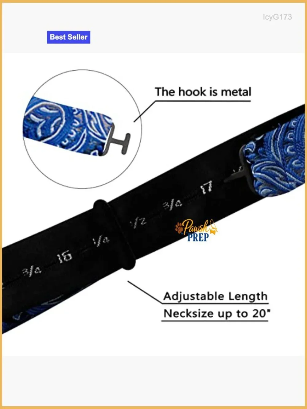 Silk Polyester Bow Tie Pocket Square Set Adjustable 14.5-20